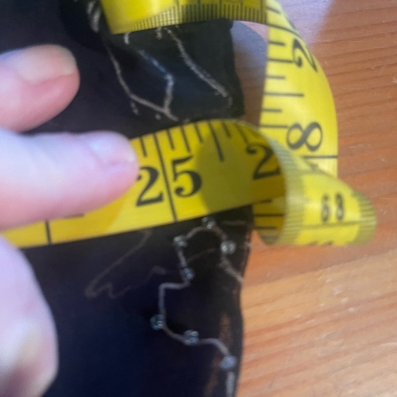 Ice Sheer Black Floral Embroidered Beaded Button-Up Blouse Large - Picture 9 of 10